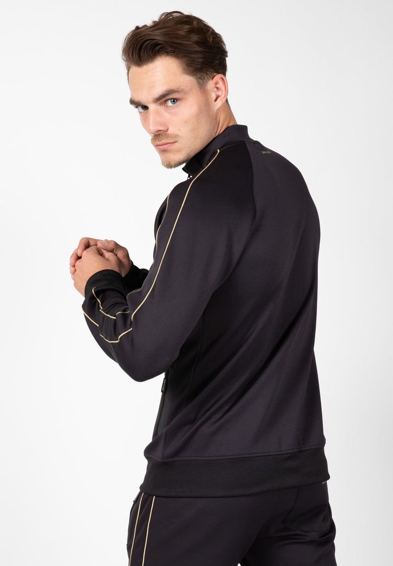 Load image into Gallery viewer, Gorilla Wear - Wenden Track Jacket - Black/Gold
