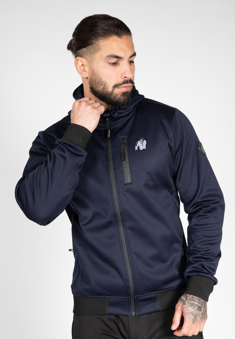 Load image into Gallery viewer, Gorilla Wear - Glendale Softshell Jacket - Navy