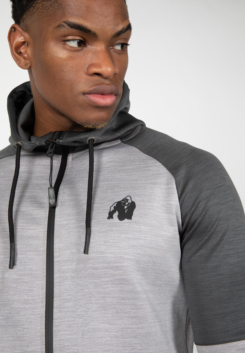 Load image into Gallery viewer, Gorilla Wear - Sullivan Track Jacket - Gray