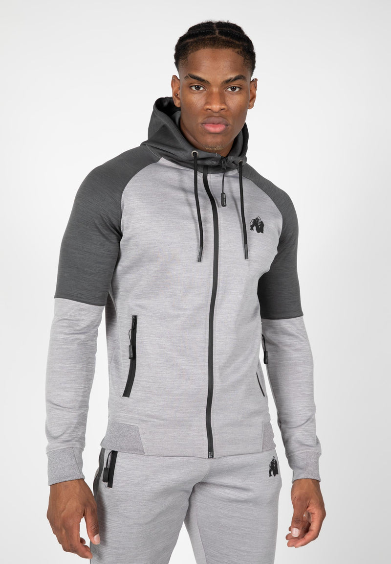 Load image into Gallery viewer, Gorilla Wear - Sullivan Track Jacket - Gray