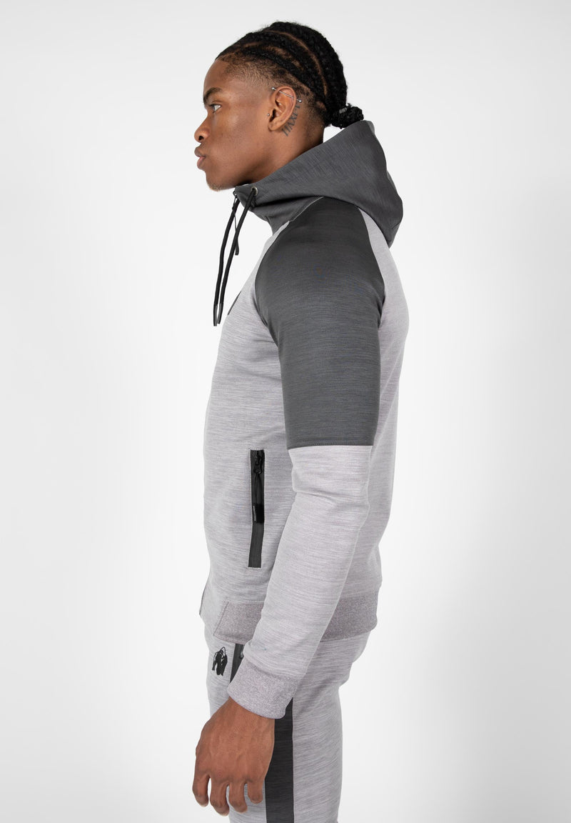 Load image into Gallery viewer, Gorilla Wear - Sullivan Track Jacket - Gray