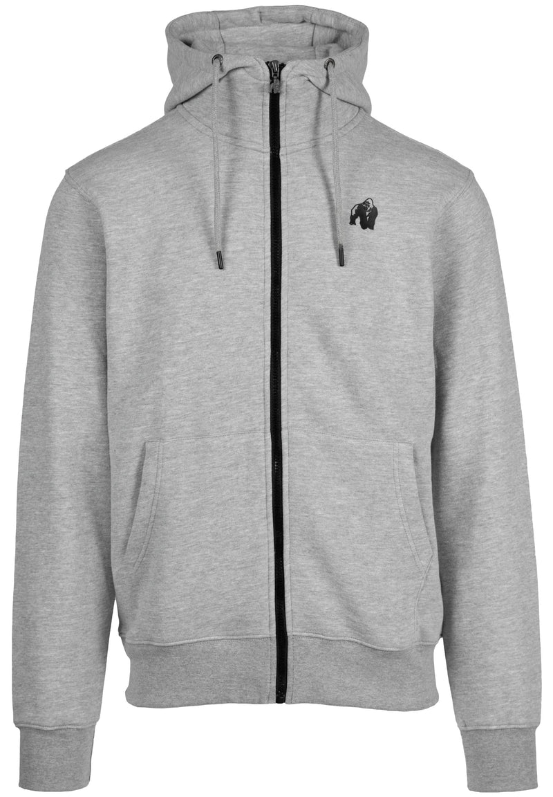 Load image into Gallery viewer, Gorilla Wear - Kennewick Zipped Hoodie - Gray