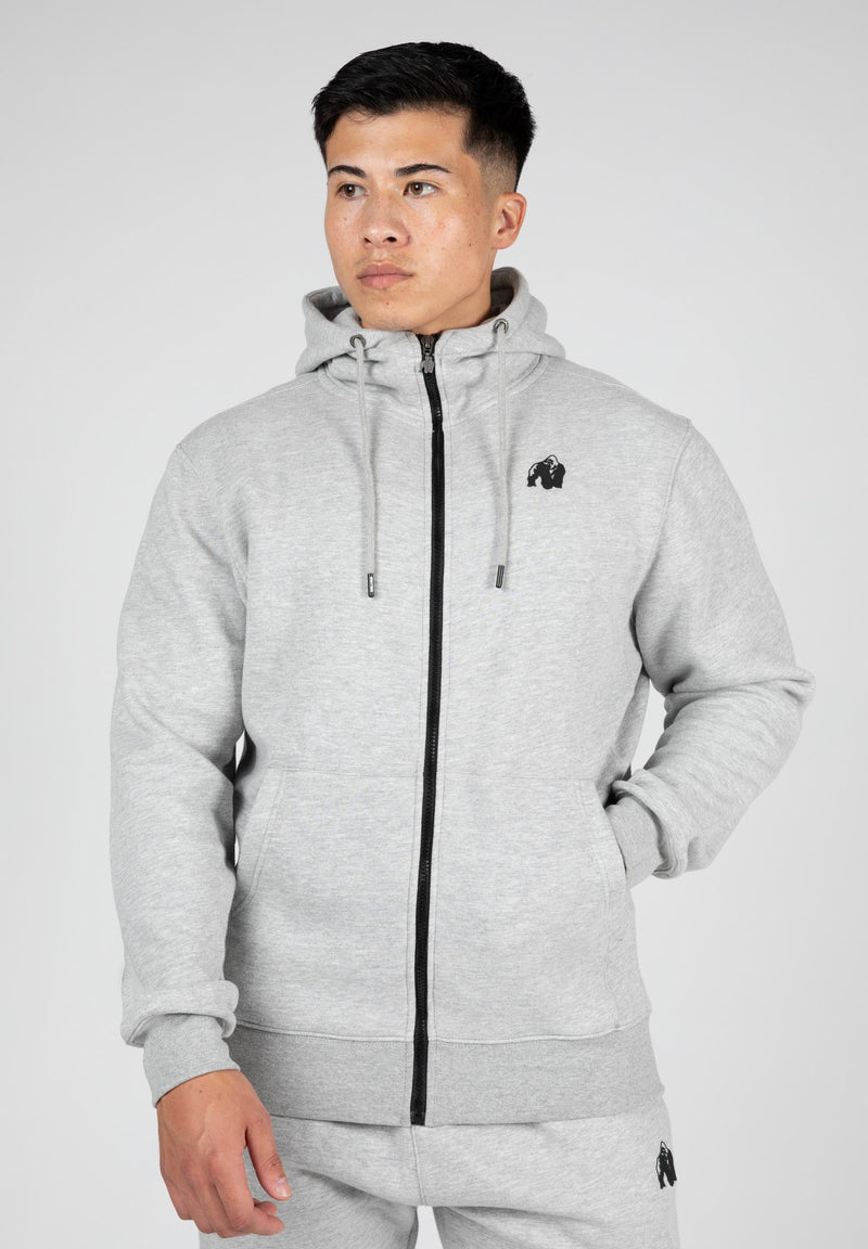 Load image into Gallery viewer, Gorilla Wear - Kennewick Zipped Hoodie - Gray