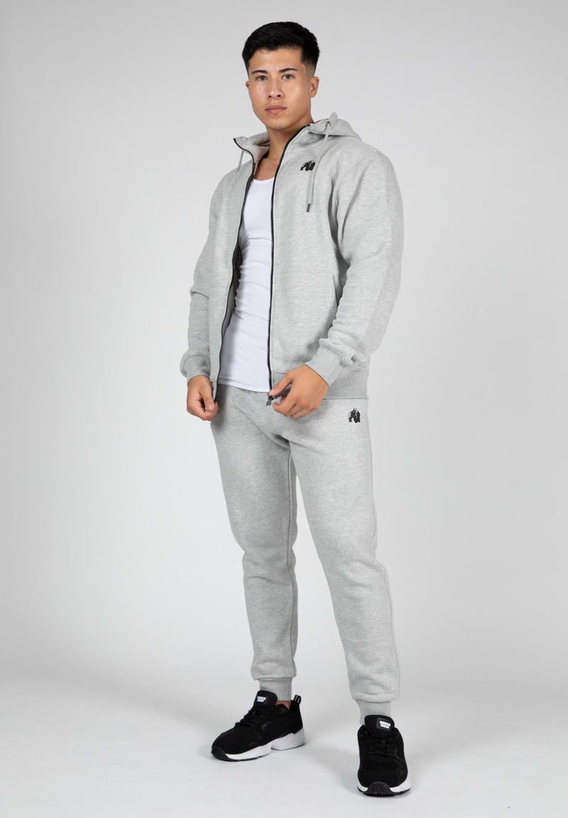 Load image into Gallery viewer, Gorilla Wear - Kennewick Zipped Hoodie - Gray