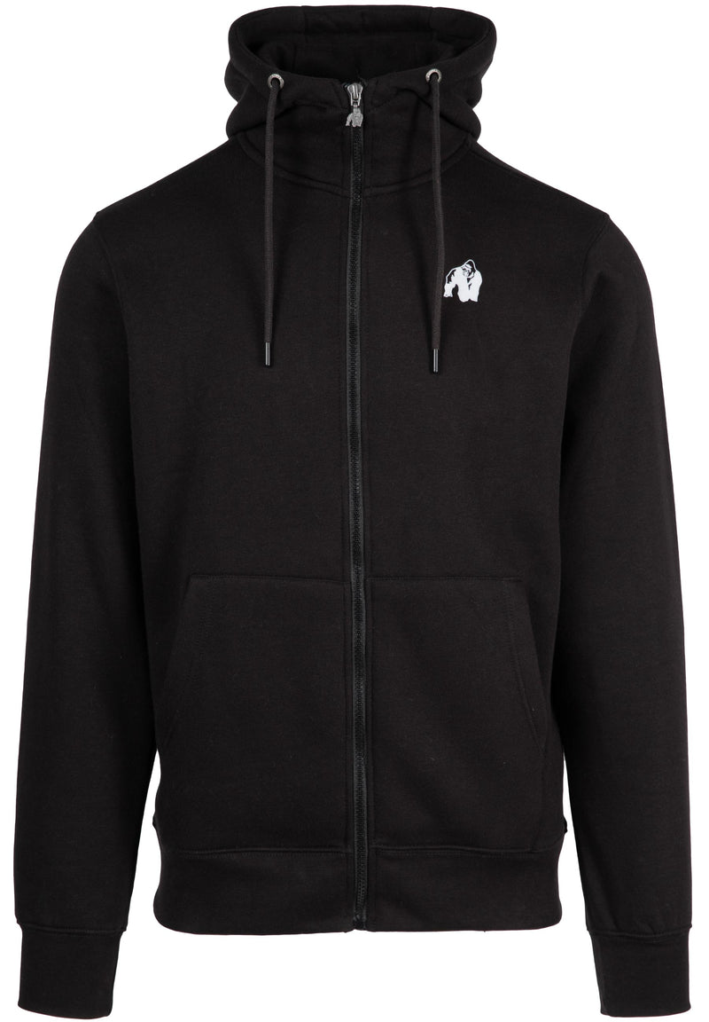 Load image into Gallery viewer, Gorilla Wear - Kennewick Zipped Hoodie - Black