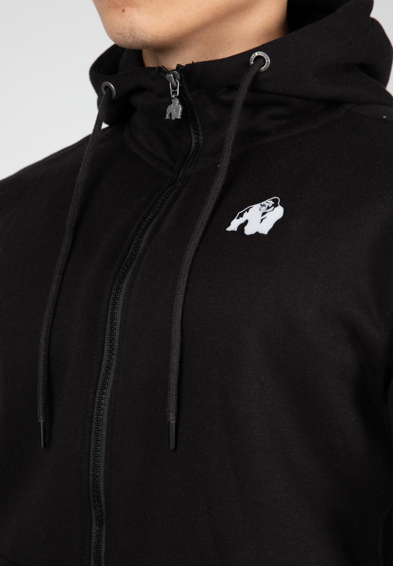 Load image into Gallery viewer, Gorilla Wear - Kennewick Zipped Hoodie - Black