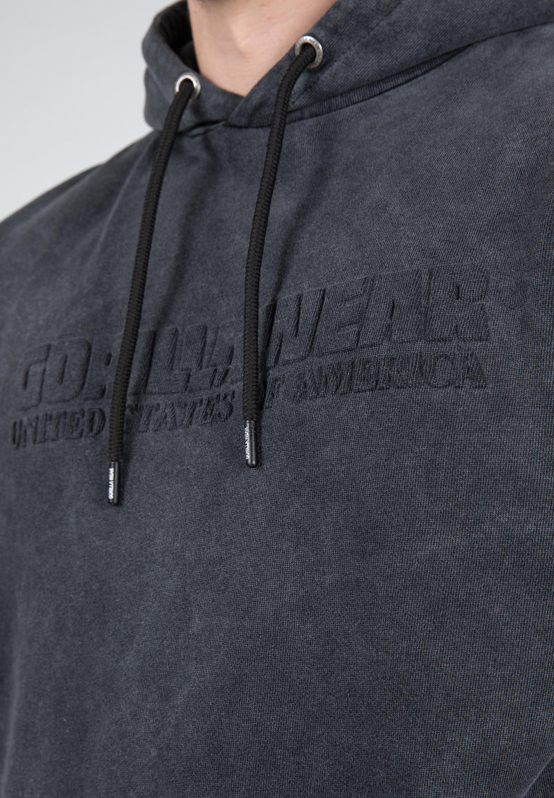 Load image into Gallery viewer, Gorilla Wear - Crowley Men's Oversized Hoodie - Washed Gray