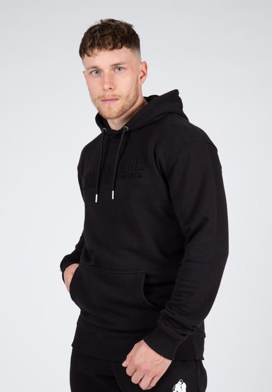Gorilla Wear - Crowley Men's Oversized Hoodie - Black