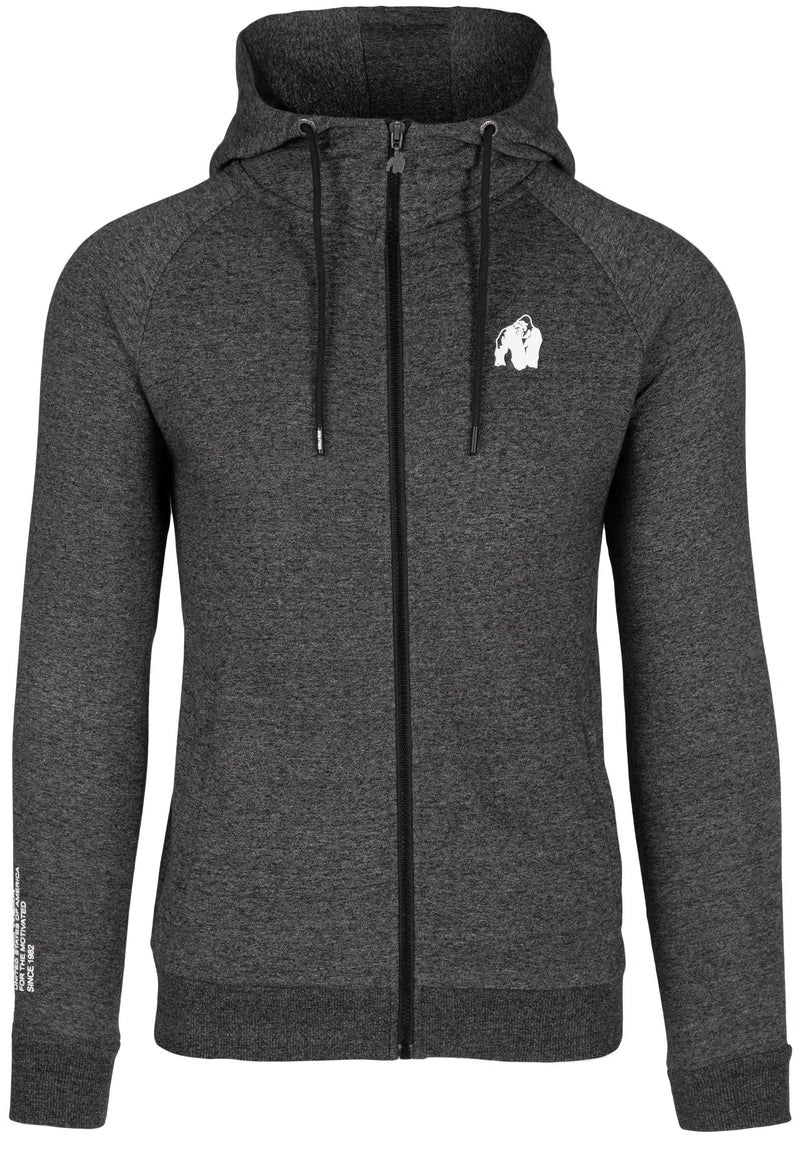 Load image into Gallery viewer, Gorilla Wear - Payette Zipped Hoodie - Gray