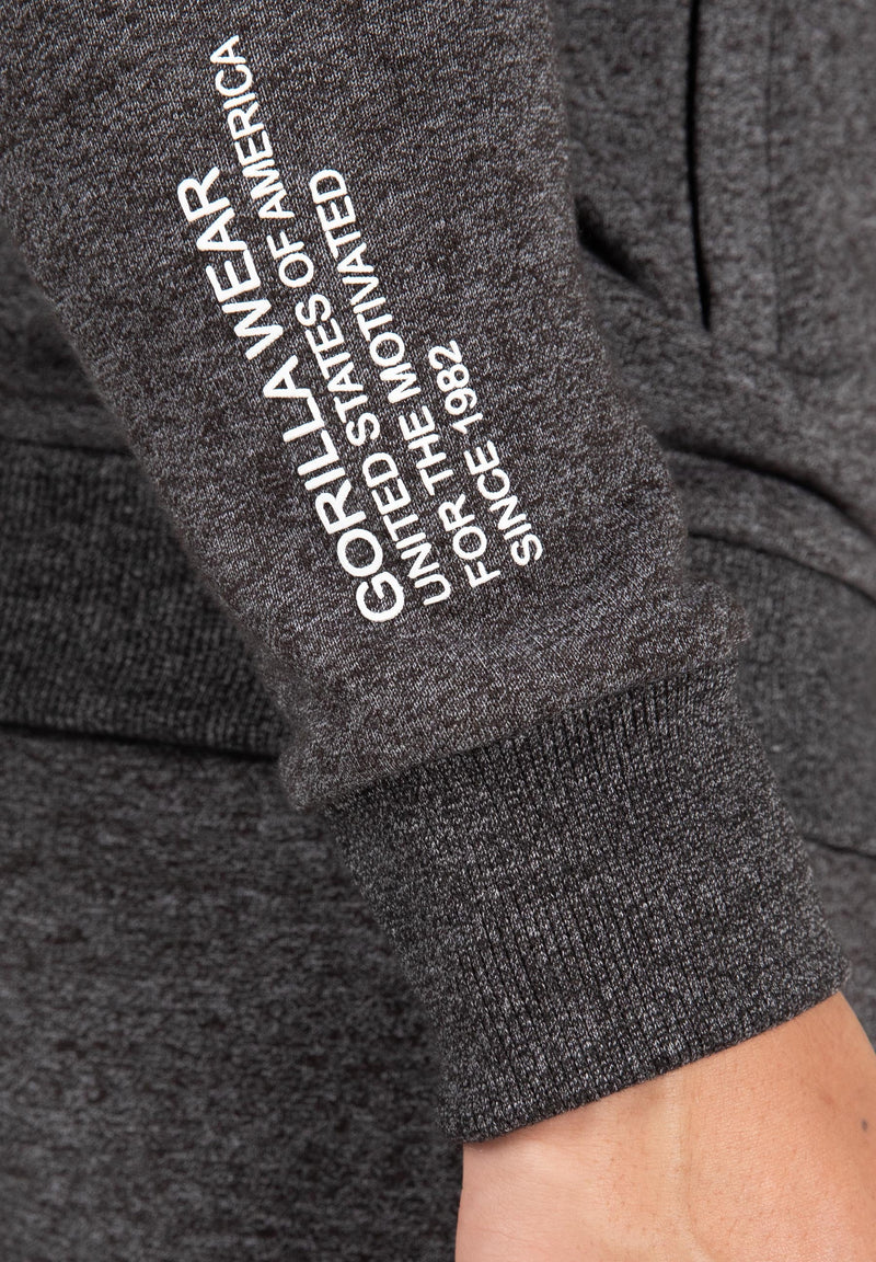 Load image into Gallery viewer, Gorilla Wear - Payette Zipped Hoodie - Gray