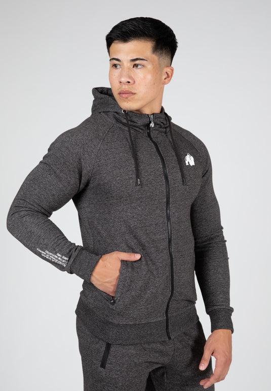 Gorilla Wear - Payette Zipped Hoodie - Gray