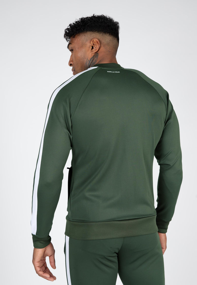Load image into Gallery viewer, Gorilla Wear - Riverside Track Jacket - Green