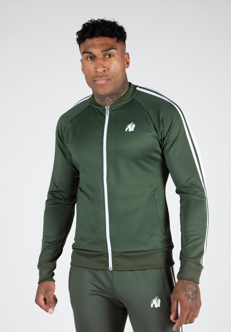 Load image into Gallery viewer, Gorilla Wear - Riverside Track Jacket - Green