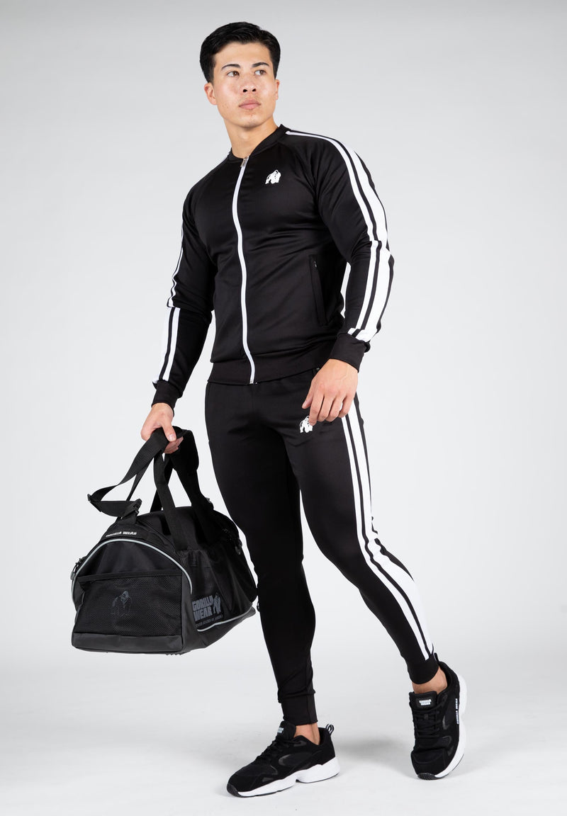 Load image into Gallery viewer, Gorilla Wear - Riverside Track Jacket - Black