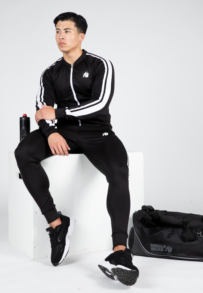 Load image into Gallery viewer, Gorilla Wear - Riverside Track Jacket - Black