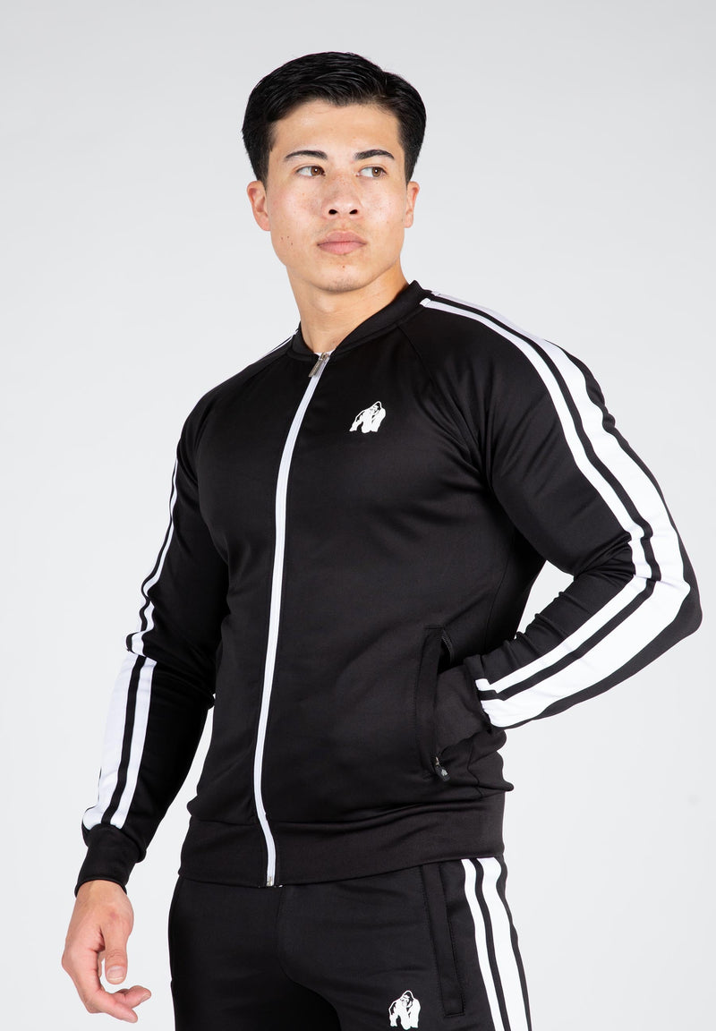 Load image into Gallery viewer, Gorilla Wear - Riverside Track Jacket - Black