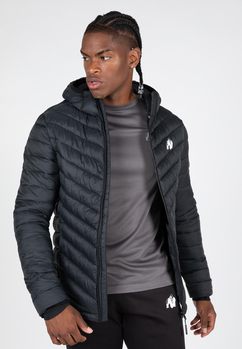Load image into Gallery viewer, Gorilla Wear - Osborn Puffer Jacket - Black