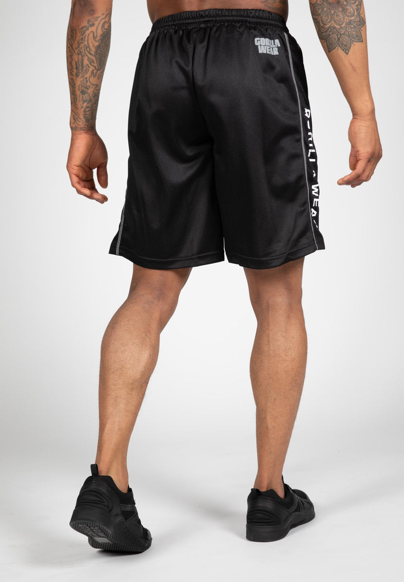 Load image into Gallery viewer, Gorilla Wear - Functional Mesh Shorts - Black/White