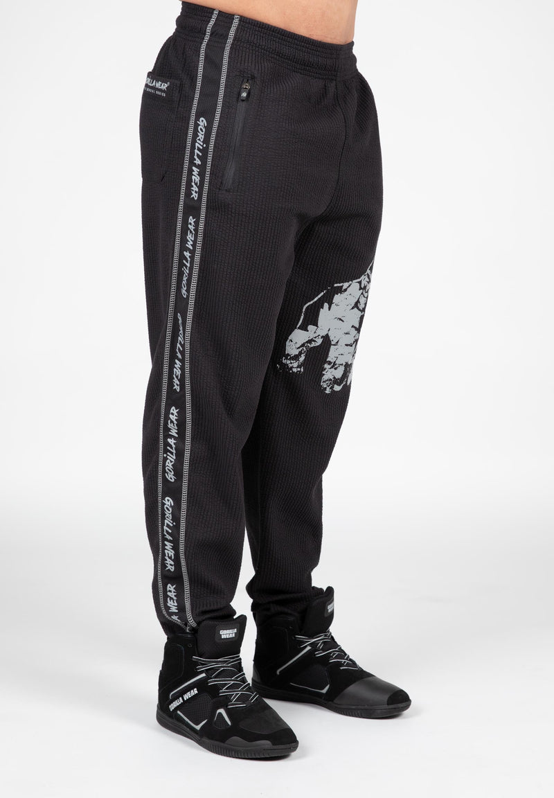 Load image into Gallery viewer, Gorilla Wear - Buffalo Old School Pants - Black/Gray
