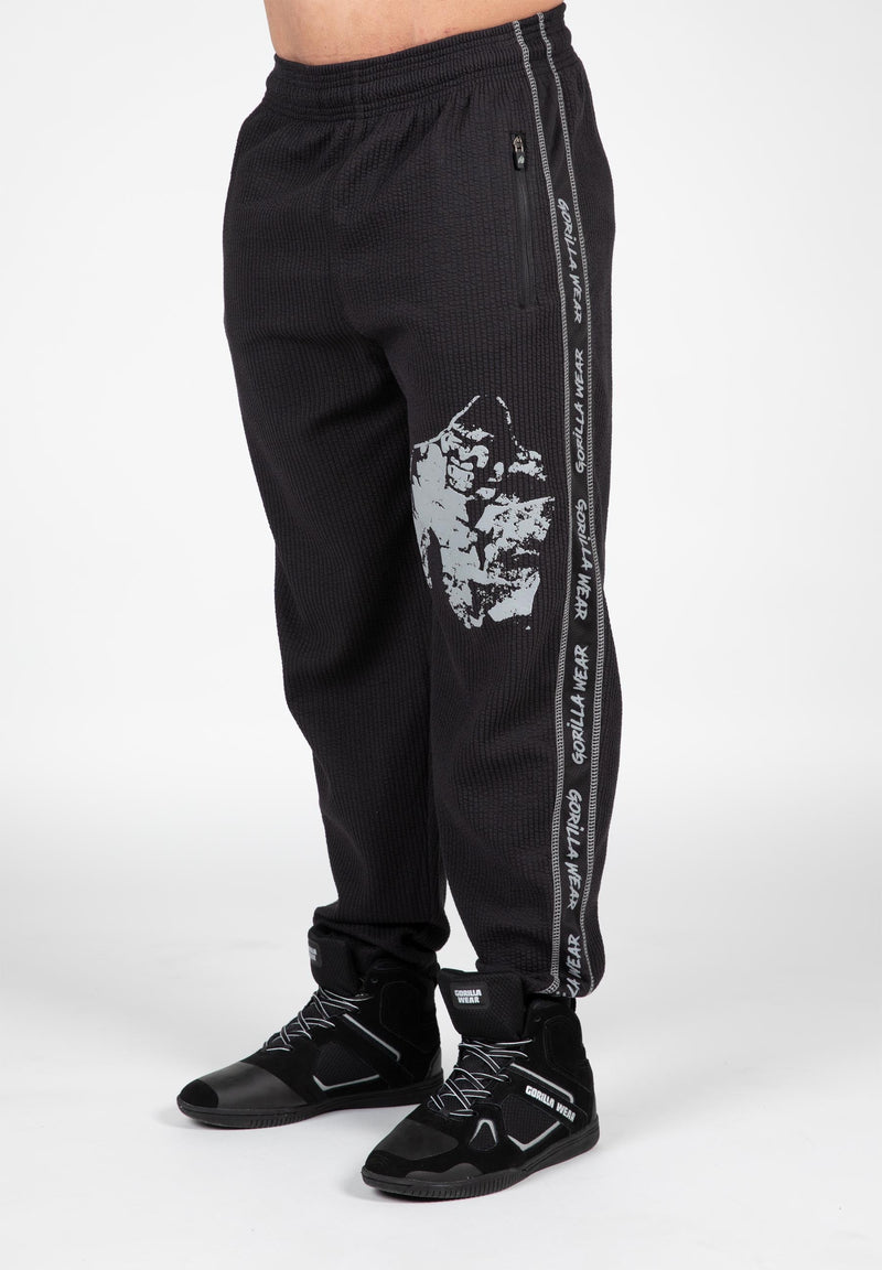 Load image into Gallery viewer, Gorilla Wear - Buffalo Old School Pants - Black/Gray