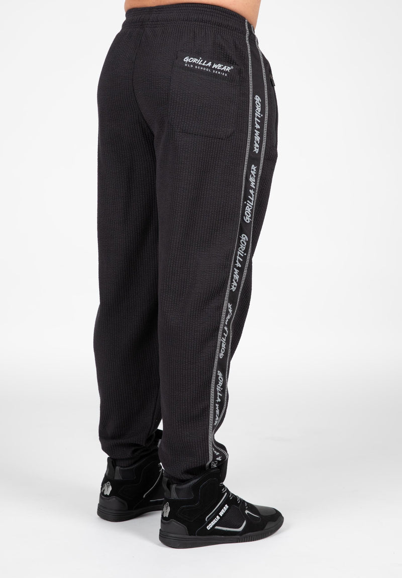 Load image into Gallery viewer, Gorilla Wear - Buffalo Old School Pants - Black/Gray