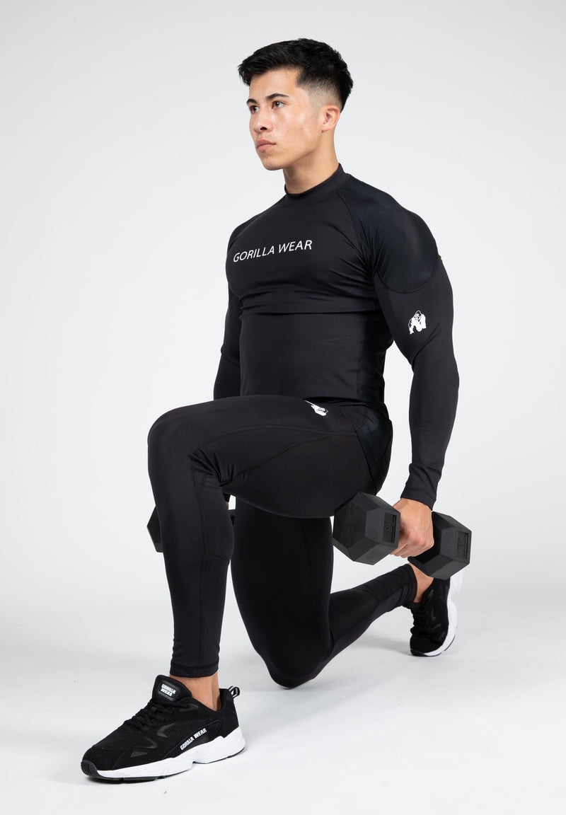 Load image into Gallery viewer, Gorilla Wear - Winchester Men's Tights - Black