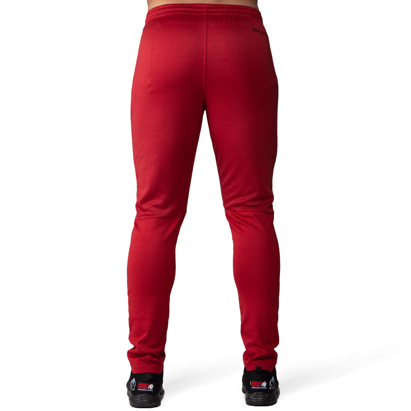 Load image into Gallery viewer, Gorilla Wear - Ballinger Track Pants - Red/Black