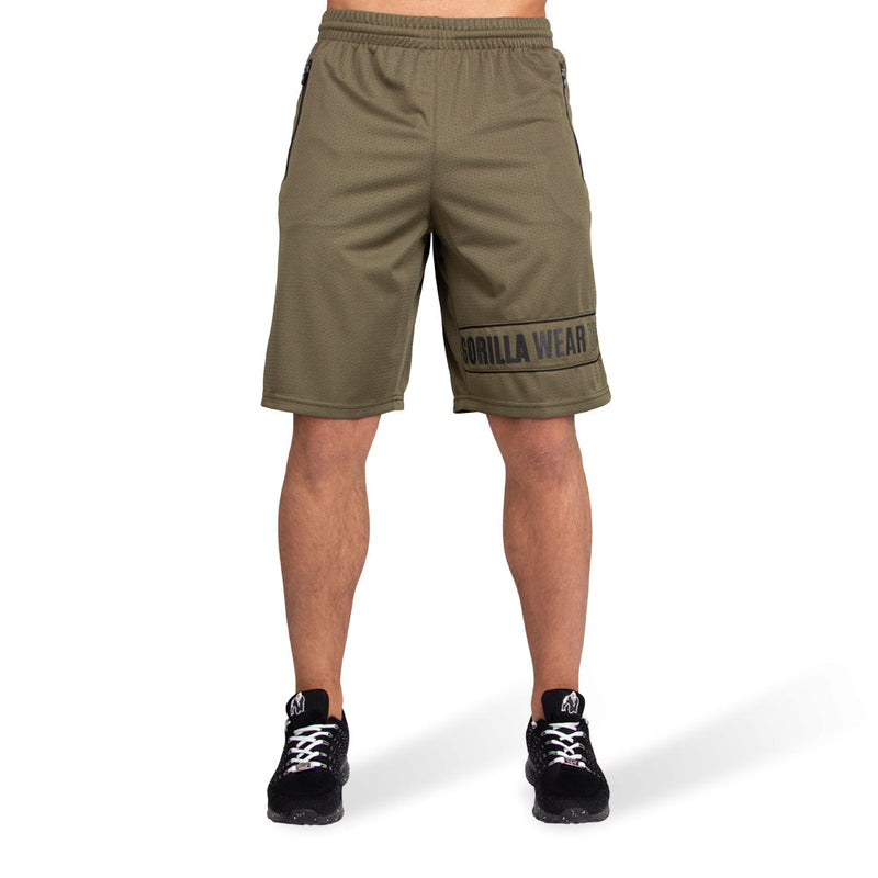 Load image into Gallery viewer, Gorilla Wear - Branson Shorts - Army Green/Black