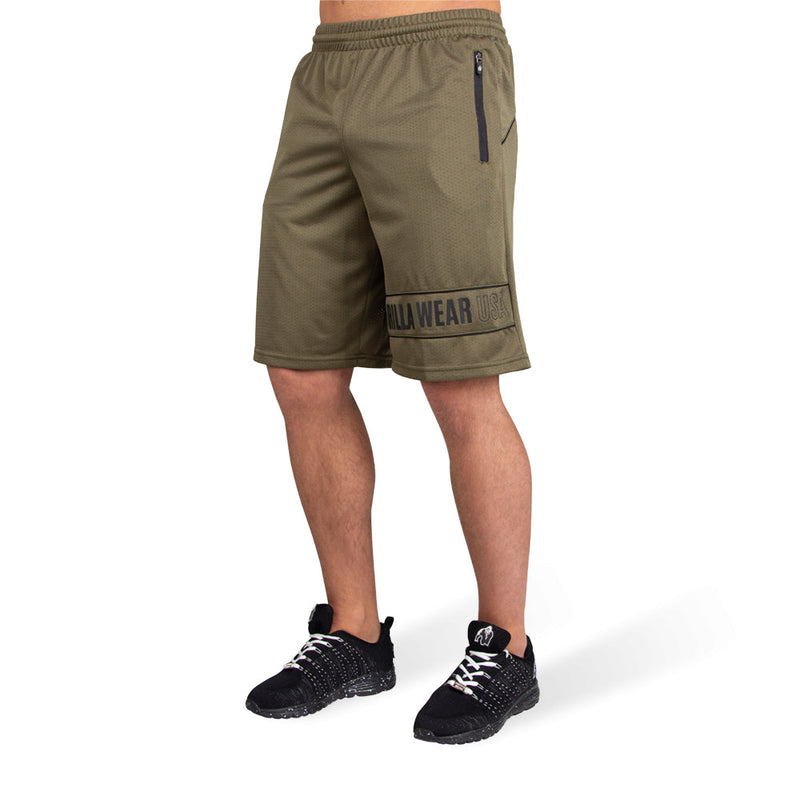 Load image into Gallery viewer, Gorilla Wear - Branson Shorts - Army Green/Black