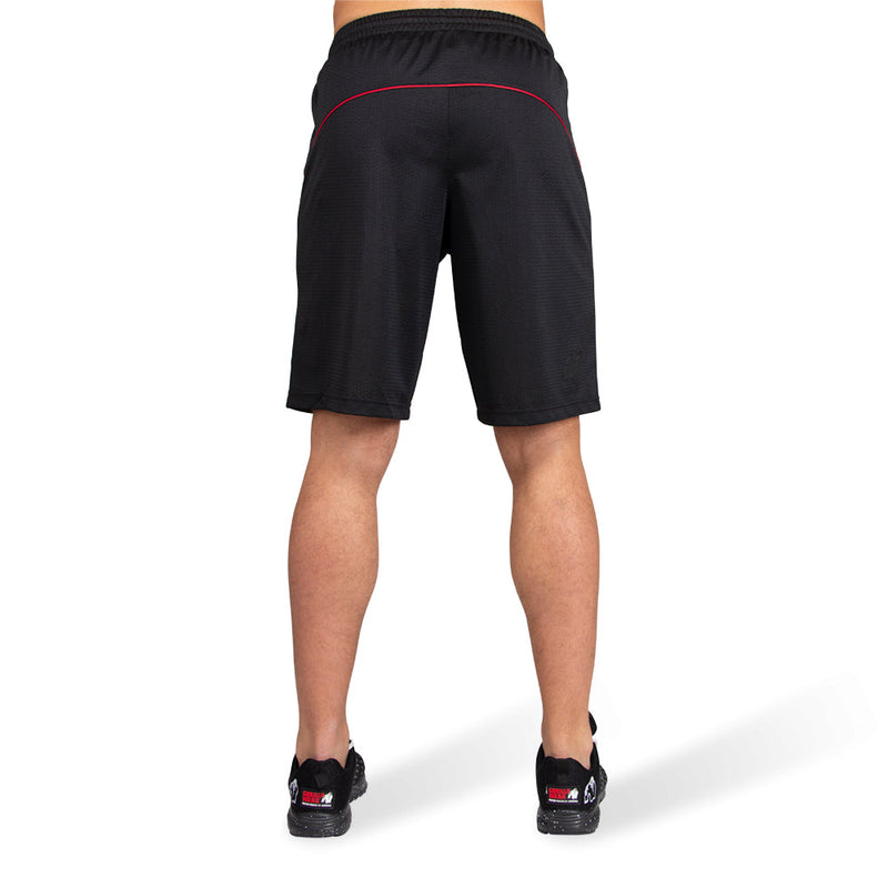 Load image into Gallery viewer, Gorilla Wear - Branson Shorts - Black/Red