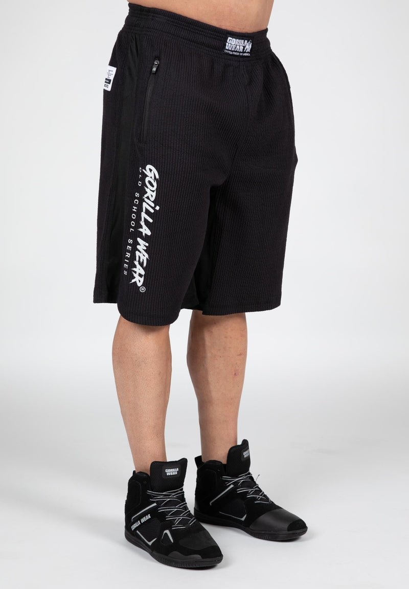 Load image into Gallery viewer, Gorilla Wear - Augustine Old School Shorts - Black