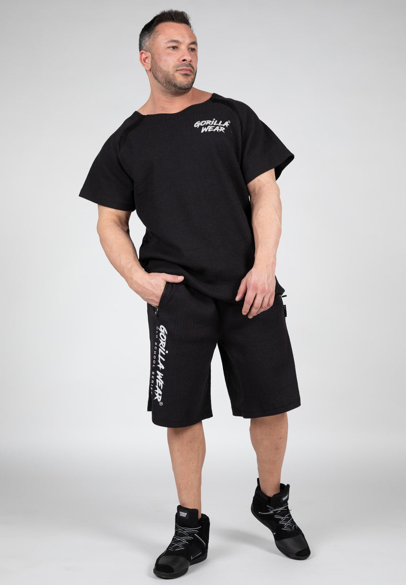 Load image into Gallery viewer, Gorilla Wear - Augustine Old School Shorts - Black