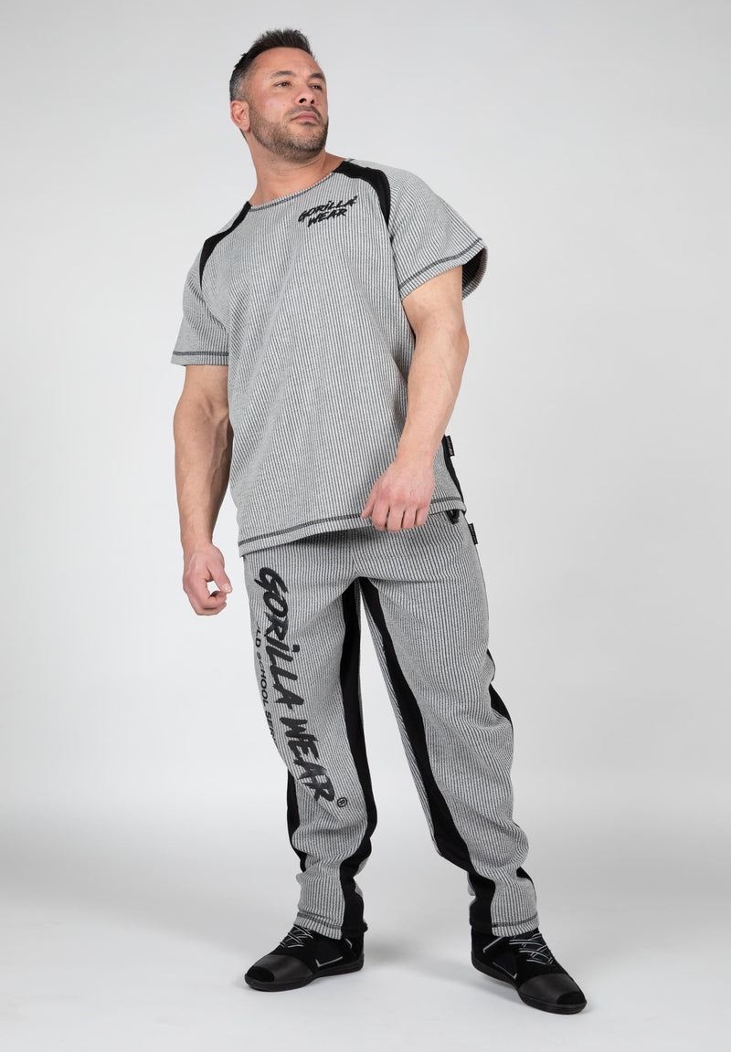 Load image into Gallery viewer, Gorilla Wear - Augustine Old School Pants - Gray - Tights & Leggings