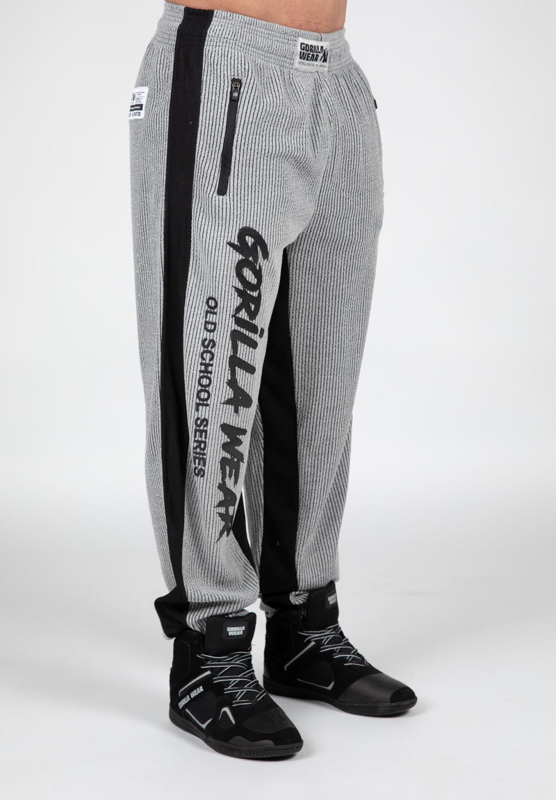 Load image into Gallery viewer, Gorilla Wear - Augustine Old School Pants - Gray - Tights & Leggings