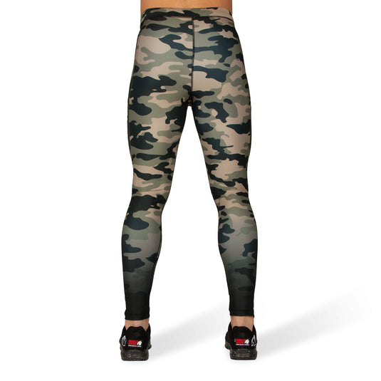 Gorilla Wear - Franklin Men's Tights - Army Green Camo