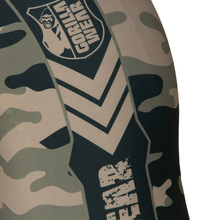 Load image into Gallery viewer, Gorilla Wear - Franklin Men's Tights - Army Green Camo