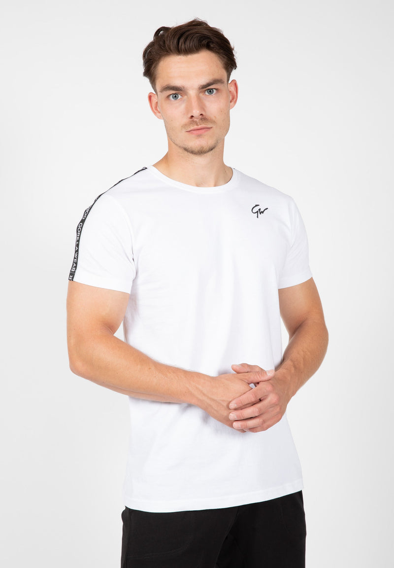 Load image into Gallery viewer, Gorilla Wear - Chester T-shirt - White/Black