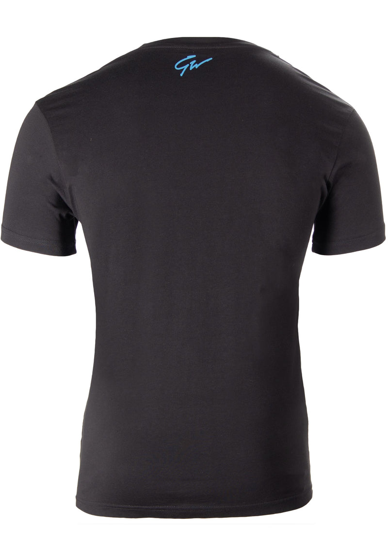 Load image into Gallery viewer, Gorilla Wear - Chester T-shirt - Black/Blue