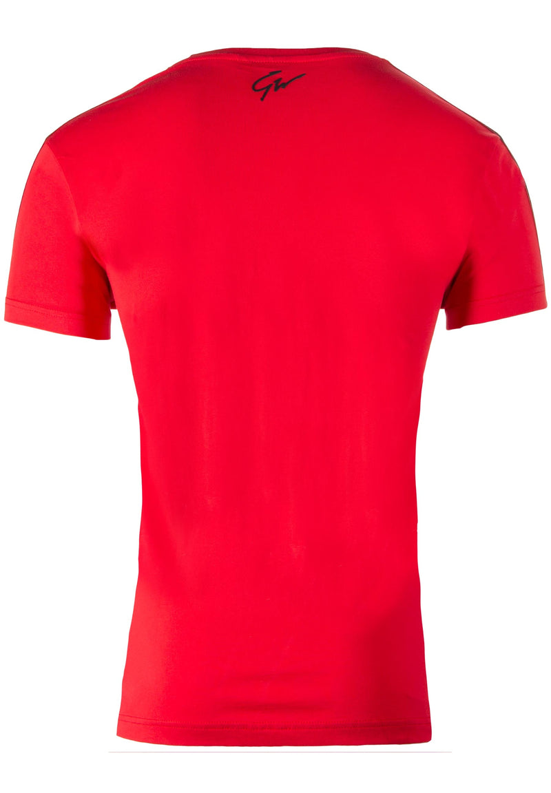 Load image into Gallery viewer, Gorilla Wear - Chester T-shirt - Red/Black