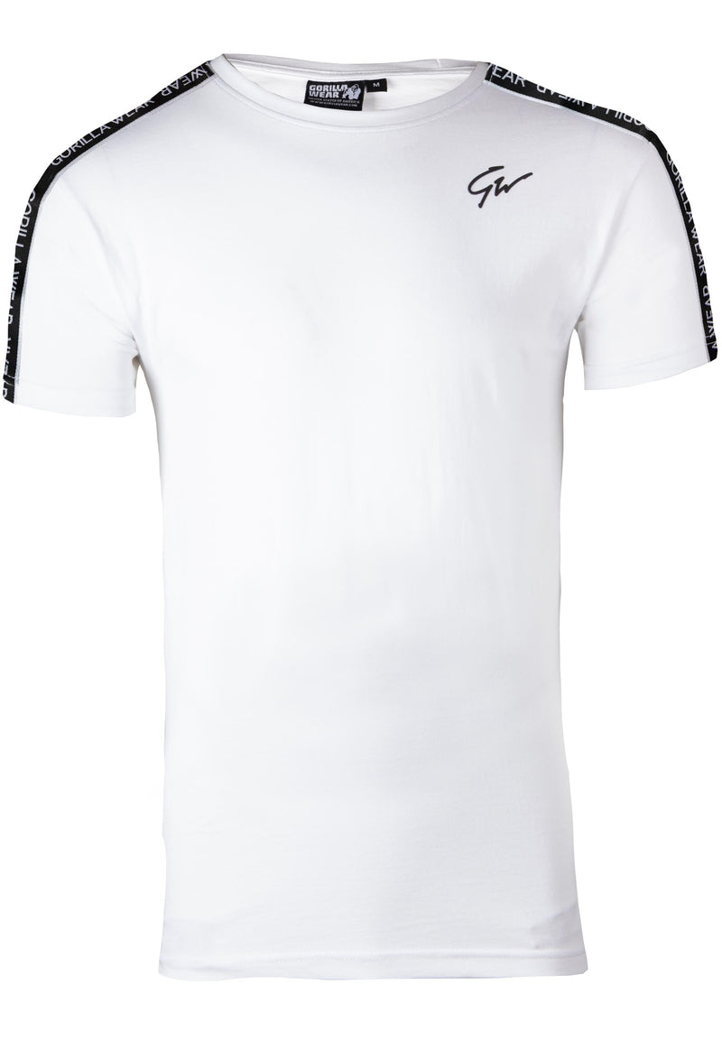 Load image into Gallery viewer, Gorilla Wear - Chester T-shirt - White/Black