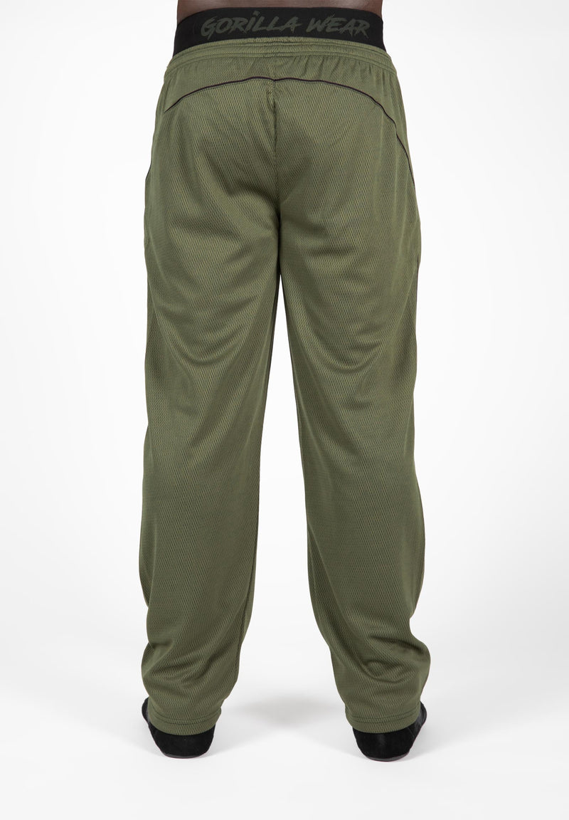 Load image into Gallery viewer, Gorilla Wear - Mercury Mesh Pants - Army Green/Black