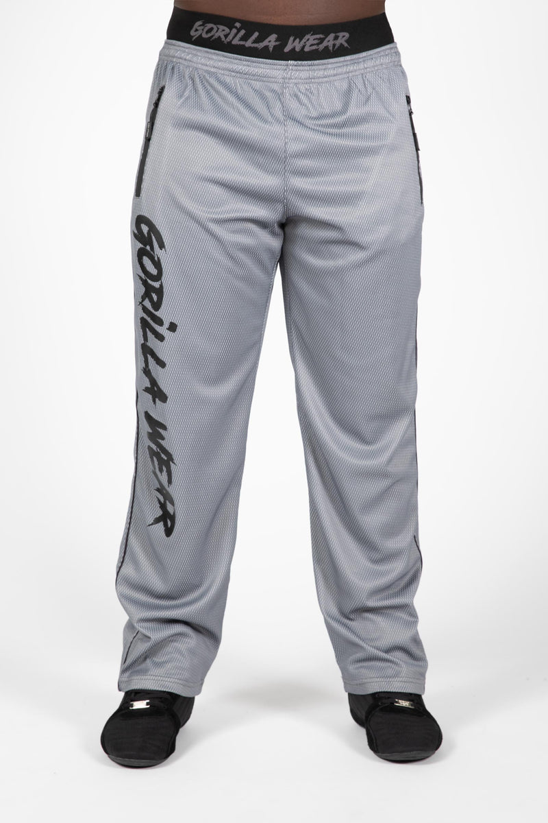 Load image into Gallery viewer, Gorilla Wear - Mercury Mesh Pants - Gray/Black