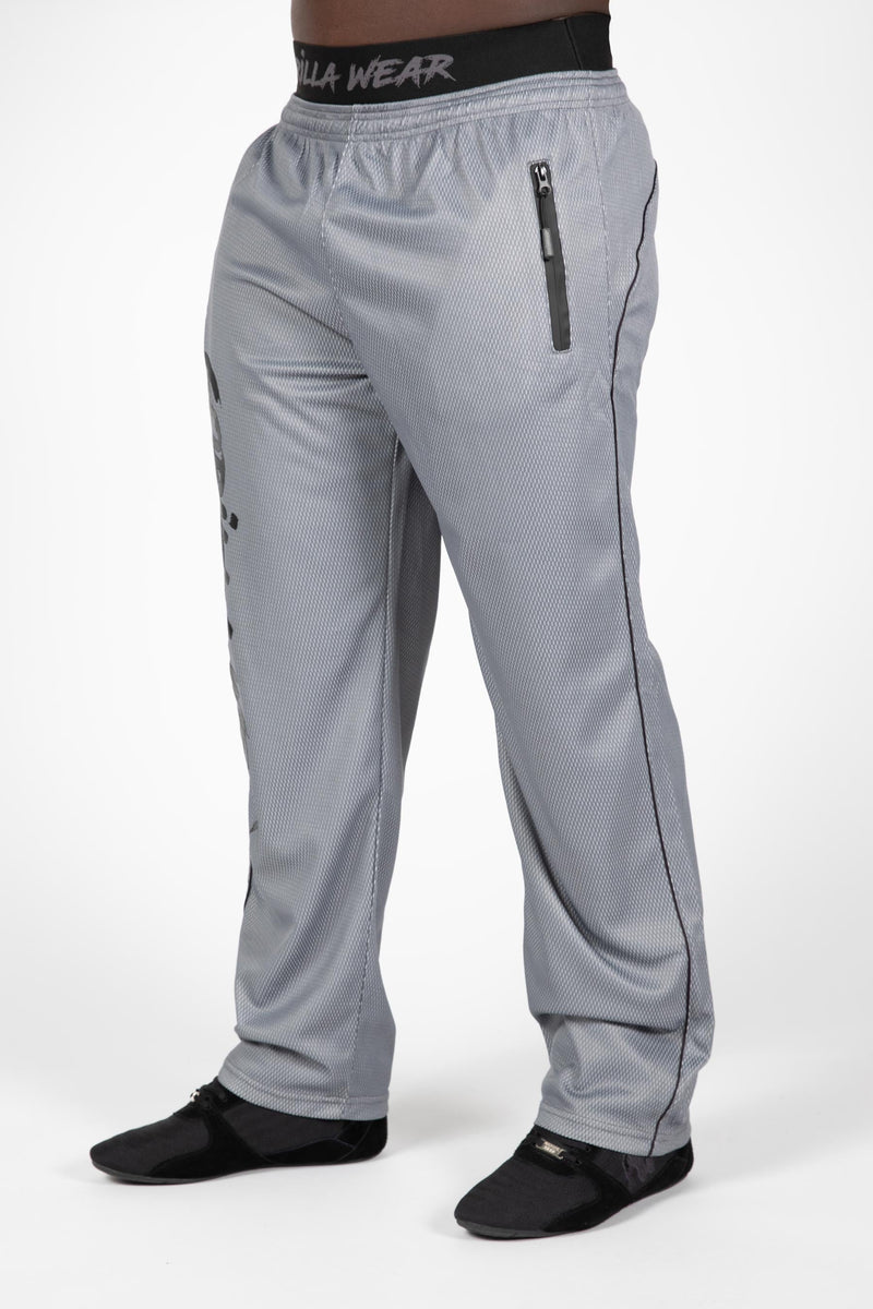 Load image into Gallery viewer, Gorilla Wear - Mercury Mesh Pants - Gray/Black