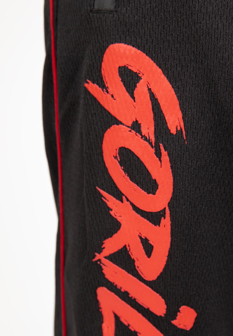 Load image into Gallery viewer, Gorilla Wear - Mercury Mesh Pants - Black/Red