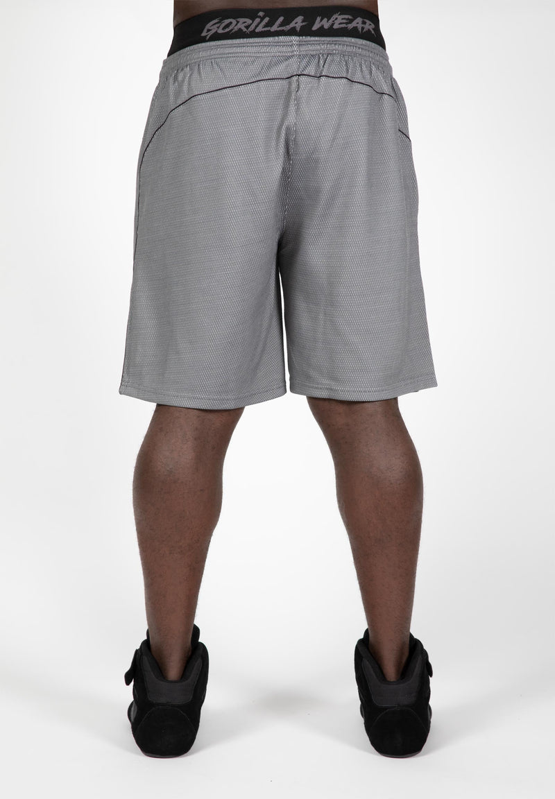 Load image into Gallery viewer, Gorilla Wear - Mercury Mesh Shorts - Gray/Black