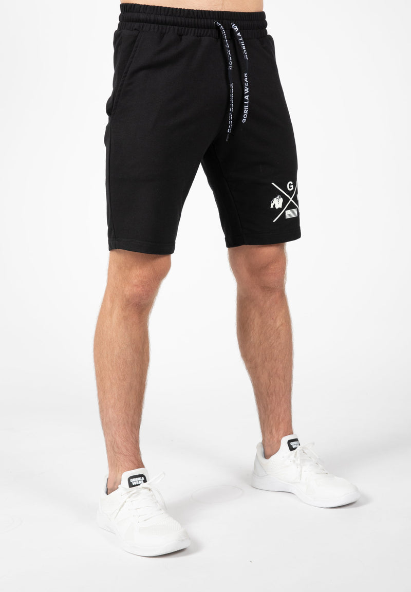 Load image into Gallery viewer, Gorilla Wear - Cisco Shorts - Black/White