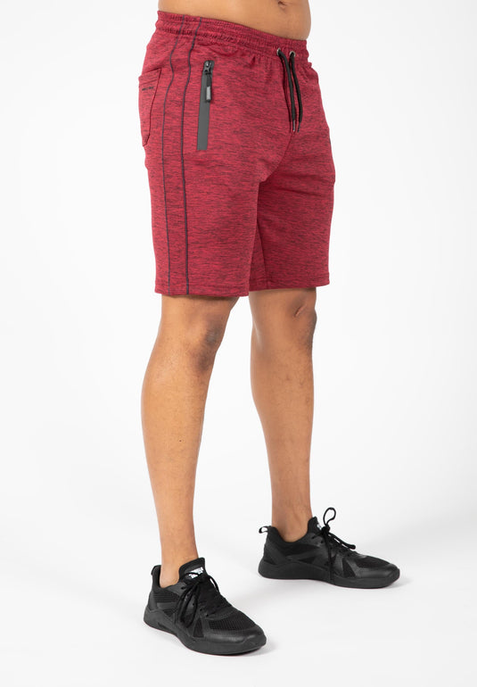 Gorilla Wear - Wenden Track Shorts - Burgundy Red