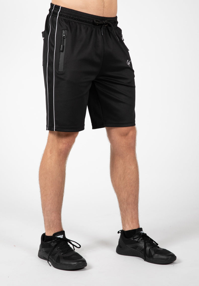 Load image into Gallery viewer, Gorilla Wear - Wenden Track Shorts - Black/White