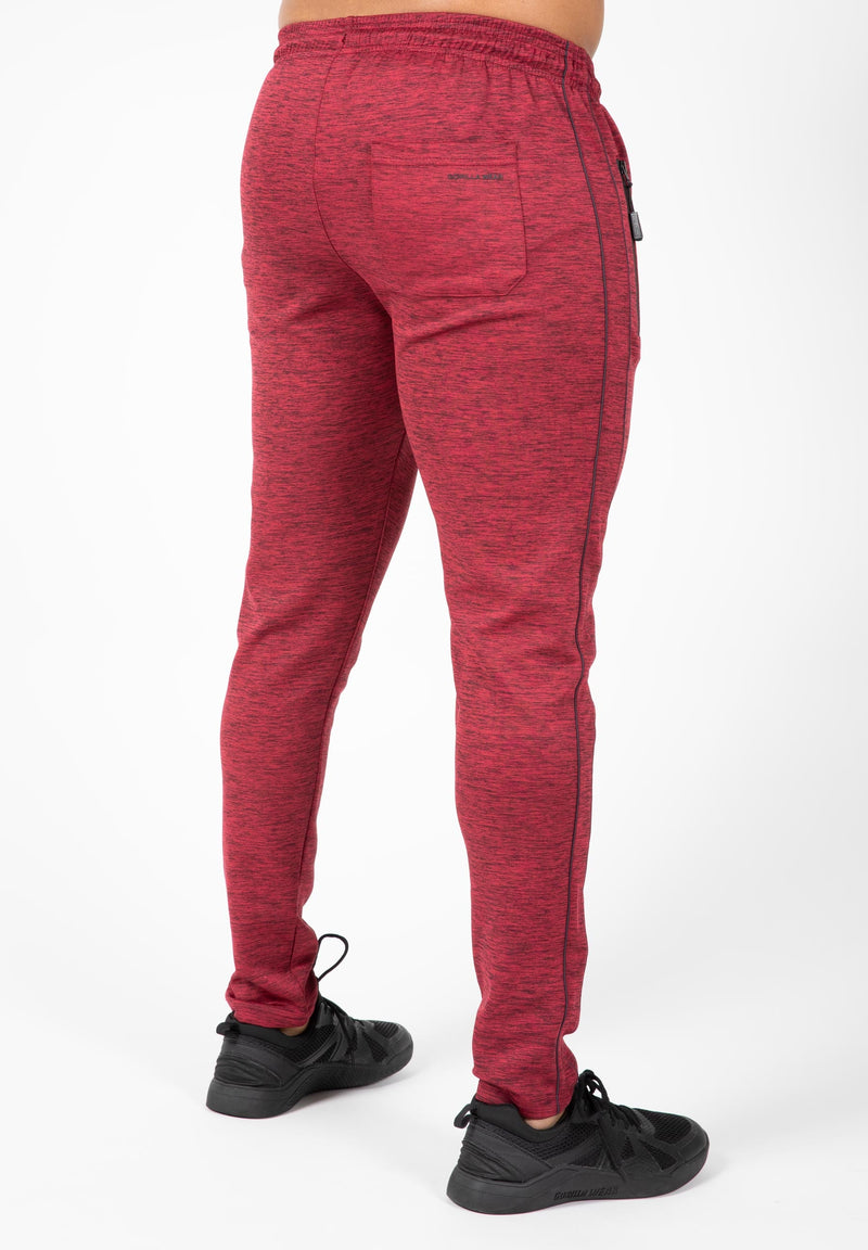 Load image into Gallery viewer, Gorilla Wear - Wenden Track Pants - Burgundy Red