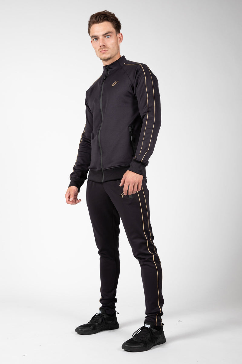Load image into Gallery viewer, Gorilla Wear - Wenden Track Pants - Black/Gold